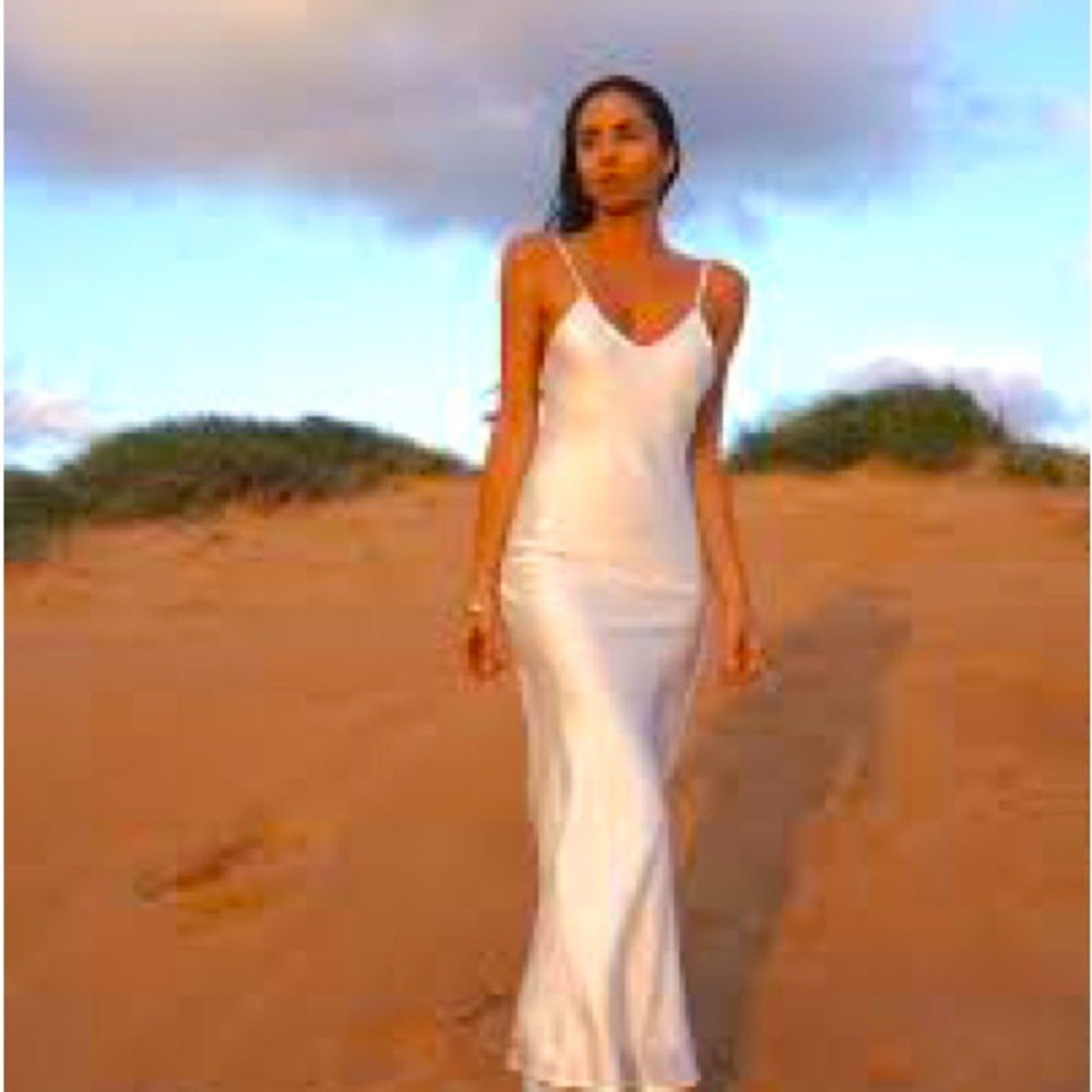Araminta James Slip Dress White Small